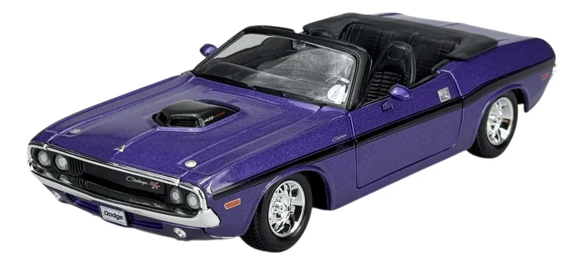 Maisto 1:24 Dodge Challenger R/t Convertible 1970 Violeta