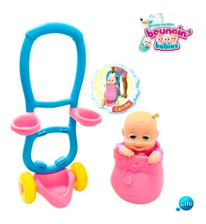 Bouncin Babies De Paseo Con Carrito 802023 Shine Promo