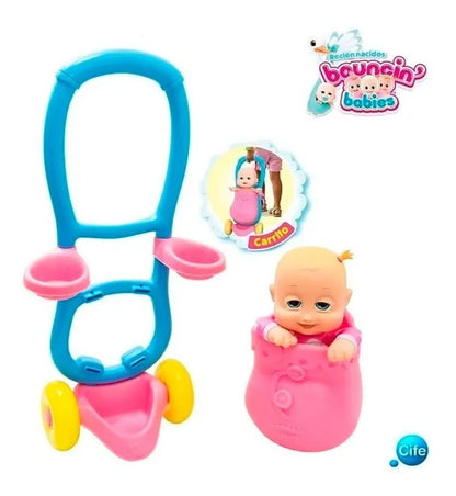 Bouncin Babies De Paseo Con Carrito 802023 Shine Promo