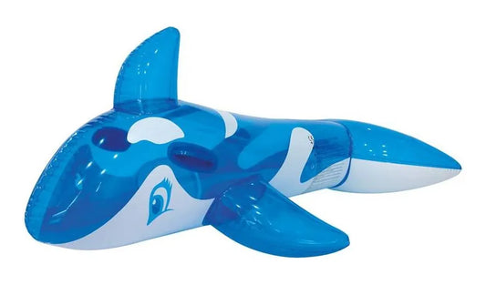 Sun Club Inflable Ballena Transparente 145cm 37215 Azul