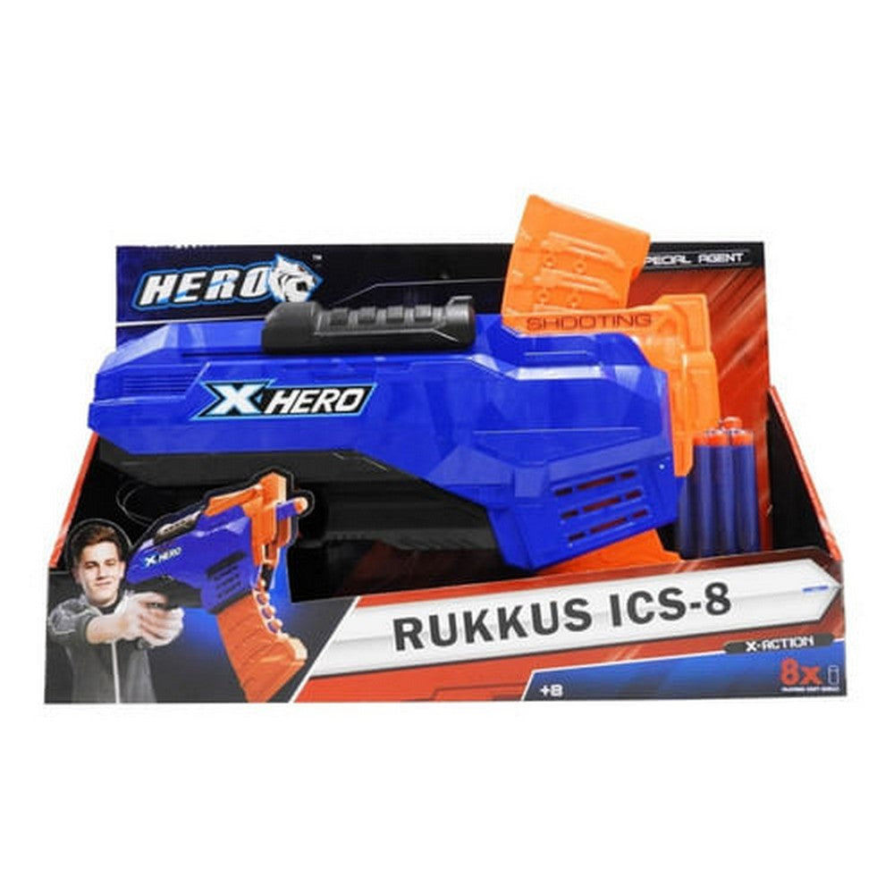 Pistola Lanza Dardos Hero Rukkus Ics-8 1975047 Shine