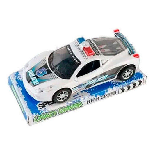 Auto Policía A Fricción 1435345