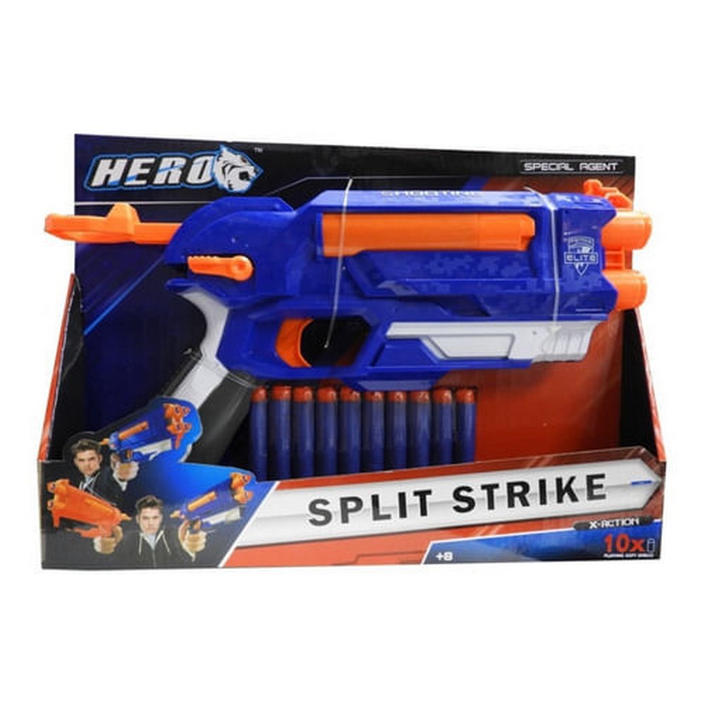 Pistola Lanza Dardos Hero Split Strike 1975035 Shine