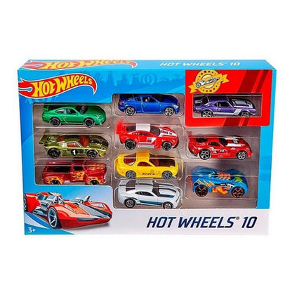 Hot Wheels Pack X10 Coleccion Autos Surtidos - Mattel