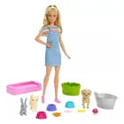 Muñeca Barbie Baño De Mascotas Fxh11 Mattel