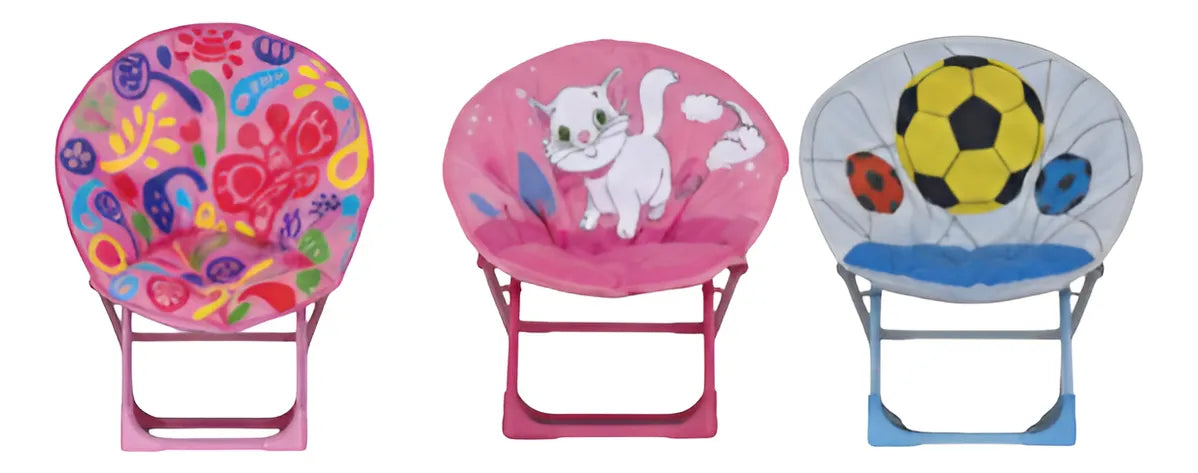 Sillita Infantil Reposera Sillón Plegable Sl6301 Shine Rosa-flores