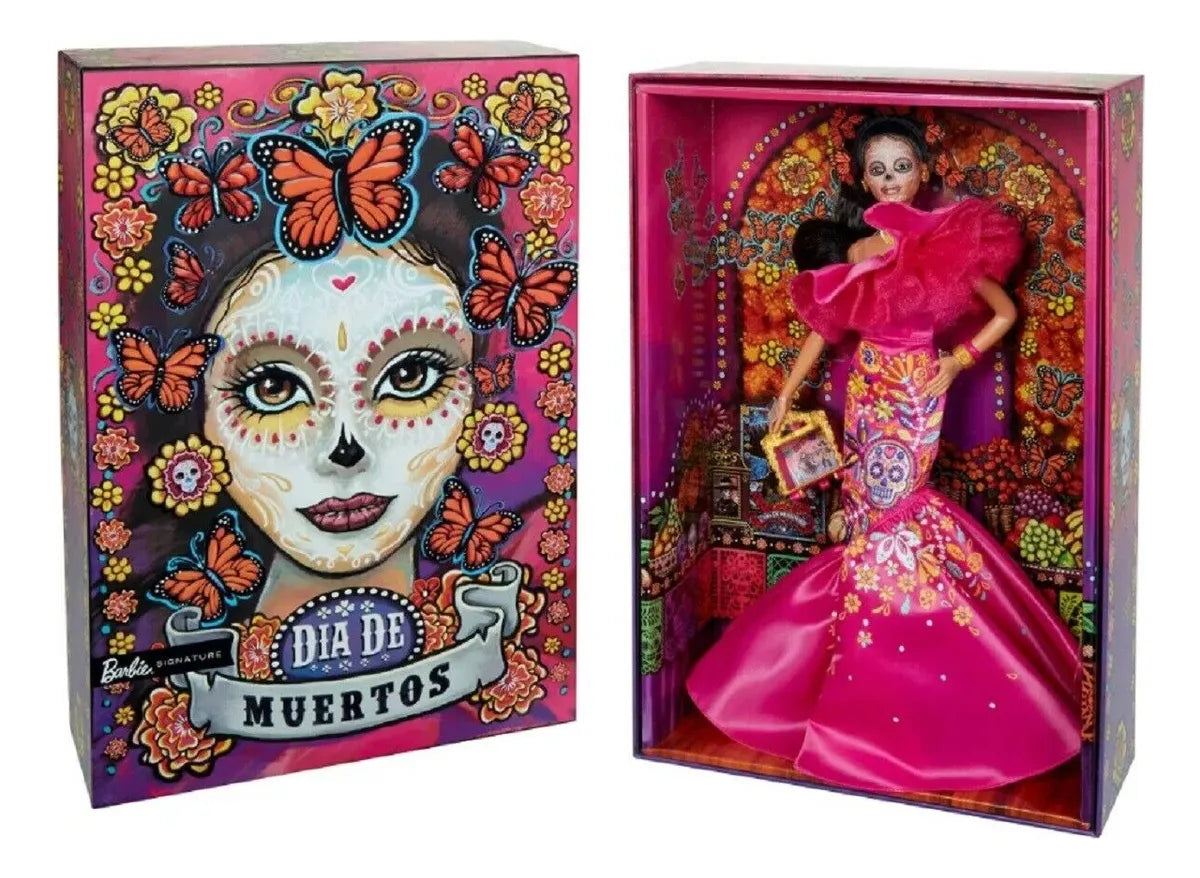 Muñeca Barbie Dia De Muertos Edición Limitada Hjx14 Mattel