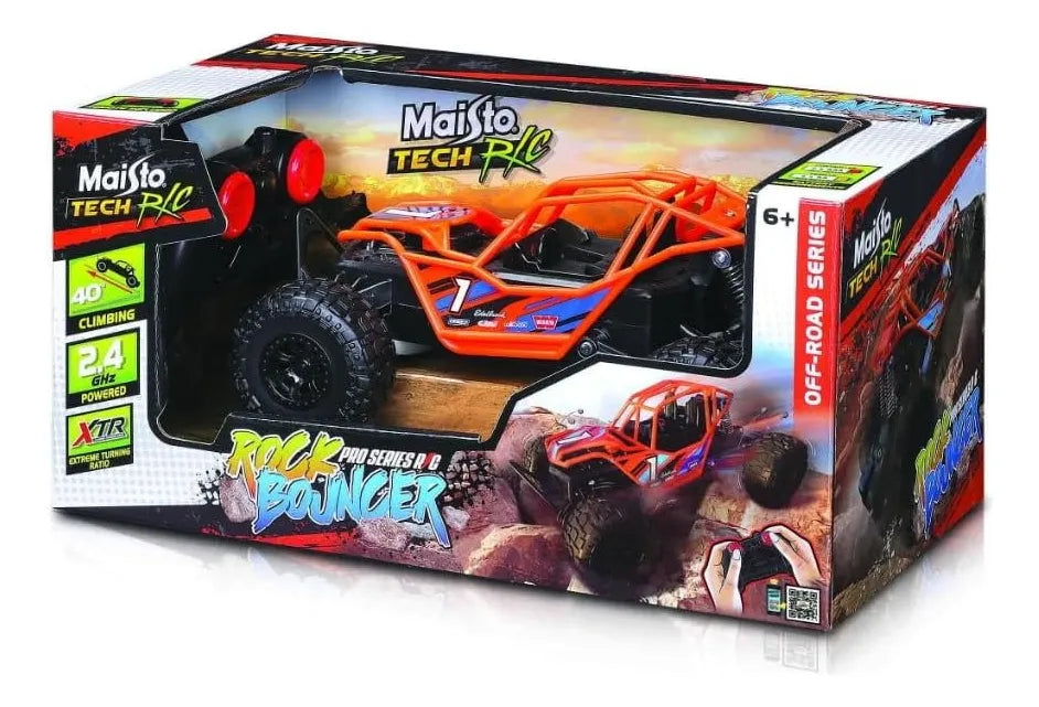 Maisto Rock Bouncer A Radio Control Naranja 82760