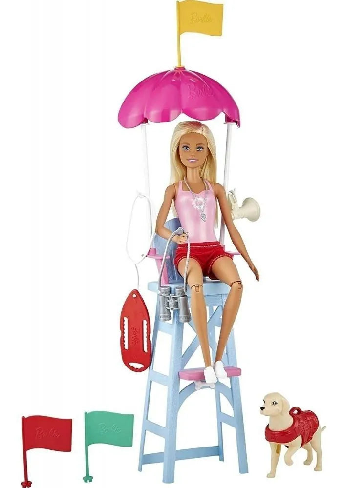 Muñeca Barbie Deportes Salvavidas Glm53 Mattel