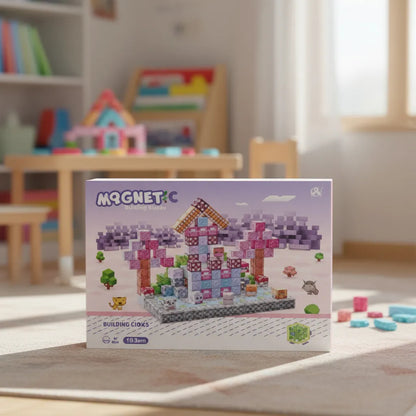 Bloques Magnéticos Cubos Steam Minecraft Pink Shine 2960018 193 Pzs