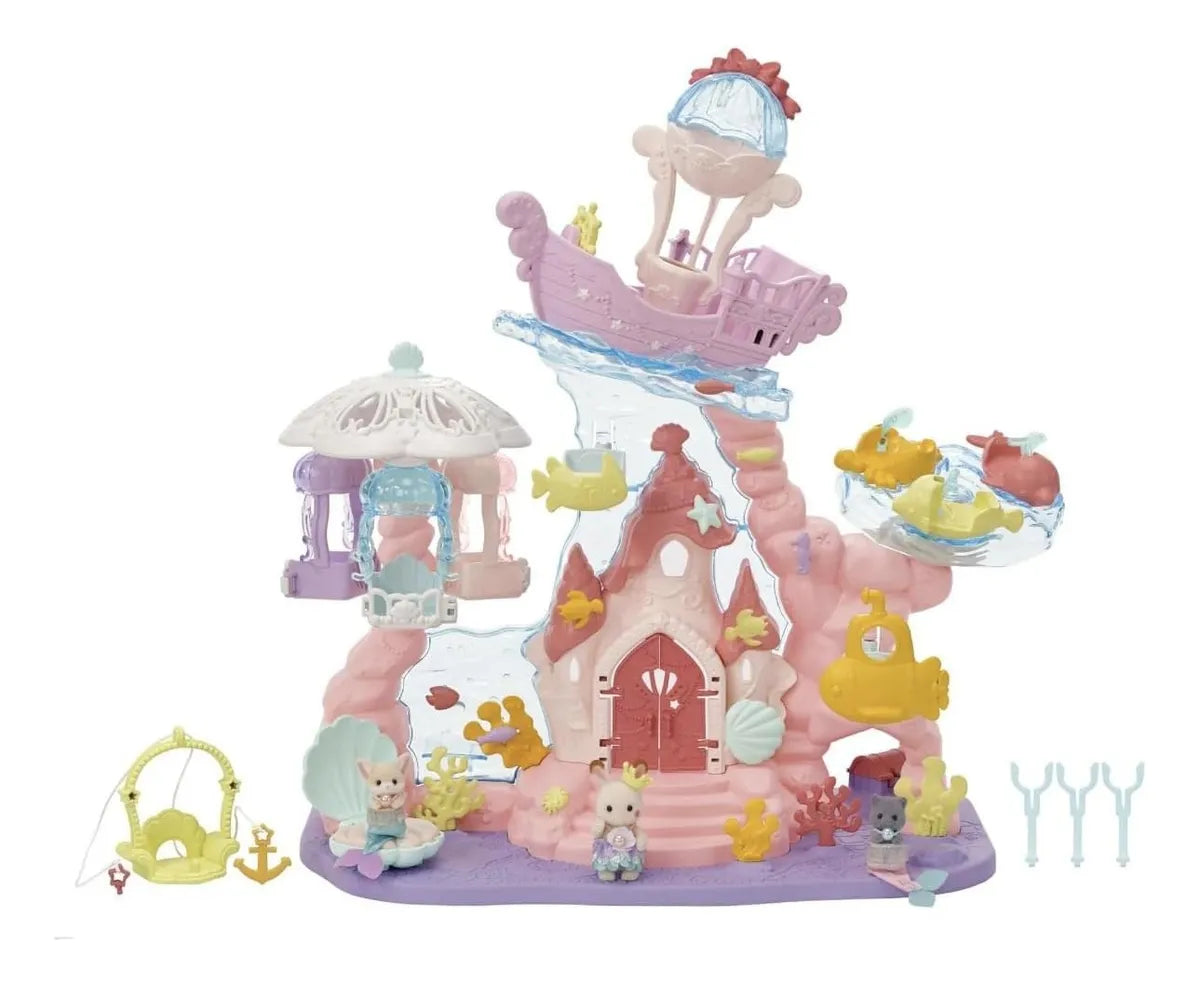 Sylvanian Families Castillo De Las Sirenas 5701 Beige