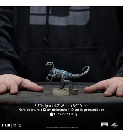 Figura Blue Jurassic World Icons Iron Studios 75322