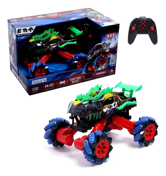 Jeep Dino R/c Tracción 4x4 Acrobático Dirft 024424 Ns 1