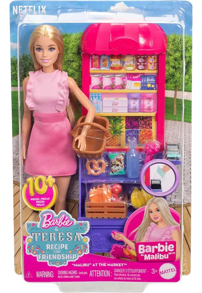 Barbie Muñeca Teresa Set De Supermercado Jct05