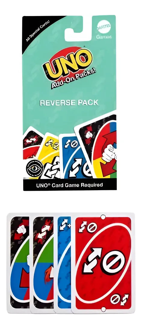Expansión Cartas Uno Add On Pack Speed Pack Jcv55 Mattel