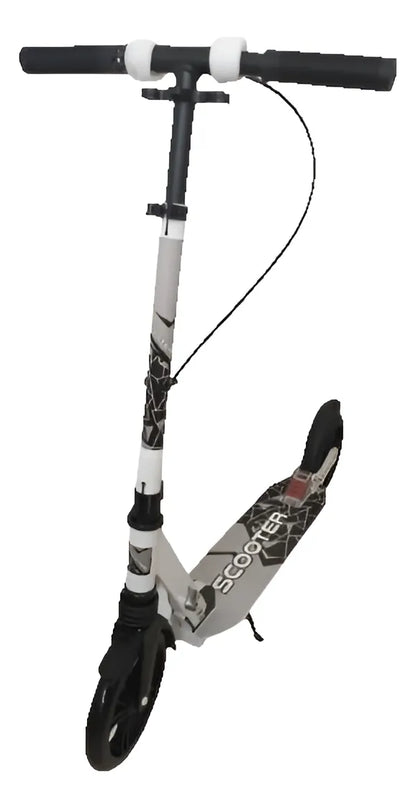 Monopatín Plegable Dos Ruedas Adulto Yx-s20 Shine Blanco Yx-s20