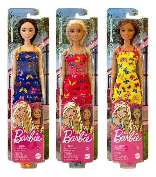 Super Combo 12 Muñecas Barbie Basica T7439