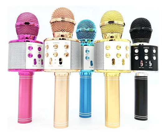 Microfono Inalámbrico Karaoke Bluetooth Wireless Ws-858