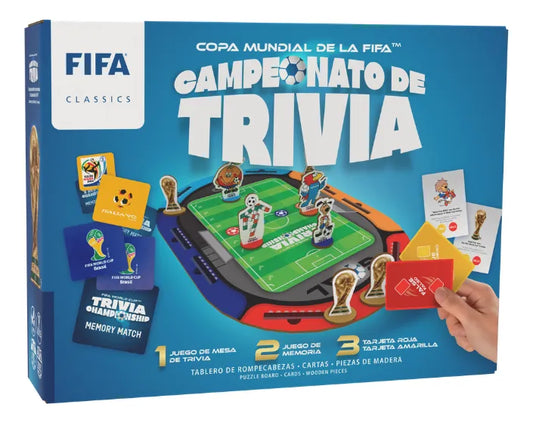 Juego De Mesa Trivia Mundial 3 En 1 Fifa Fwc-0005-01