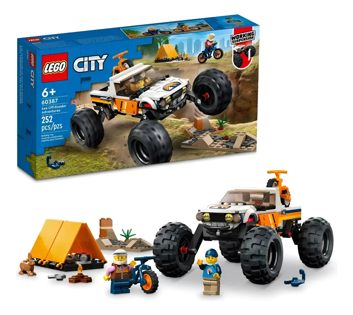 Lego City 4x4 Off-roader Adventures Monster Truck Toy 60387 251