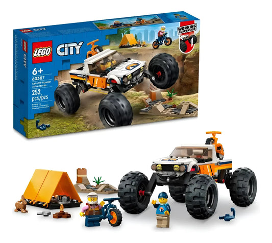 Lego City 4x4 Off-roader Adventures Monster Truck Toy 60387 251