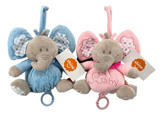 Cunero Musical Elefante 16cm Colores Surtidos D21030mb Getco