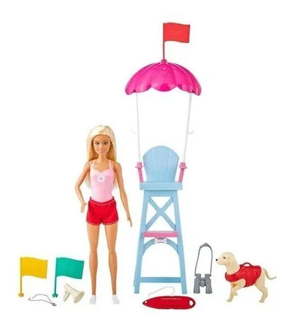 Muñeca Barbie Deportes Salvavidas Glm53 Mattel