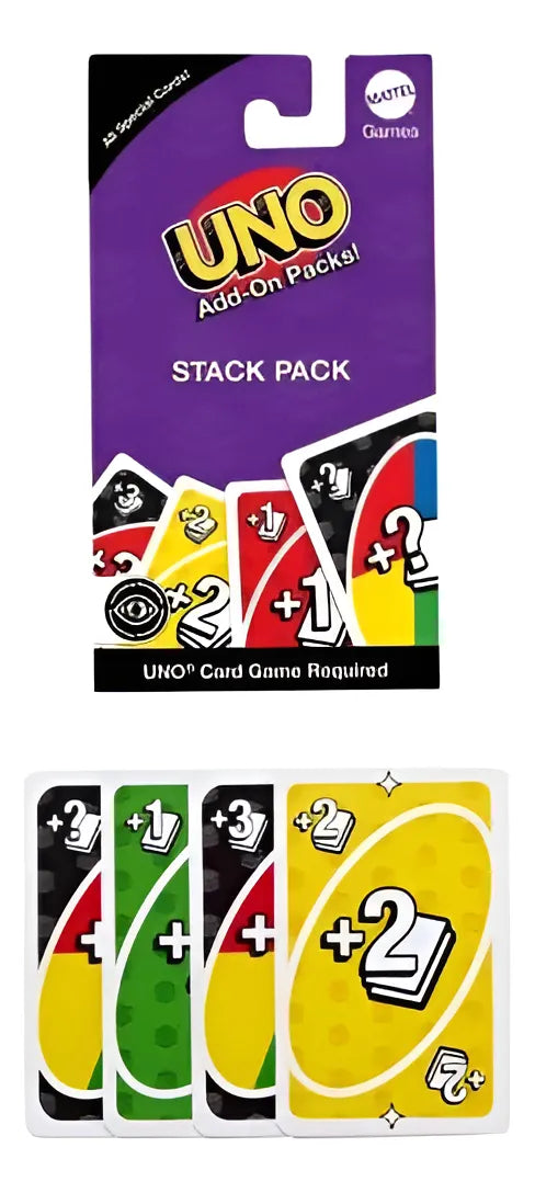 Expansión Cartas Uno Add On Pack Speed Pack Jcv55 Mattel