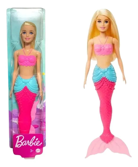 Muñeca Barbie Sirena Basica Hgr04 Mattel