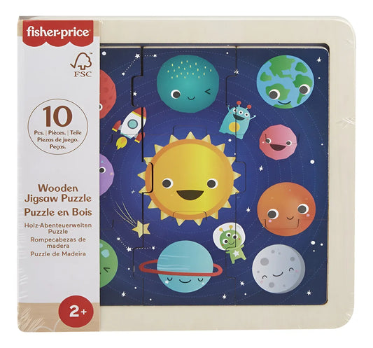Fisher-price Colección De Puzzles De Madera Hxv15 Mattel