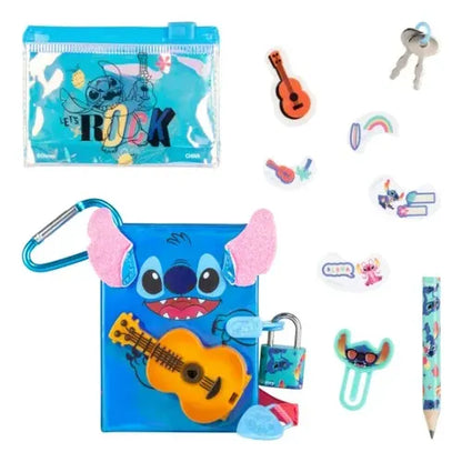 Real Littles Kit X 2 Mini Diario Disney Stitch Y Moana 25431 Stitich/moana