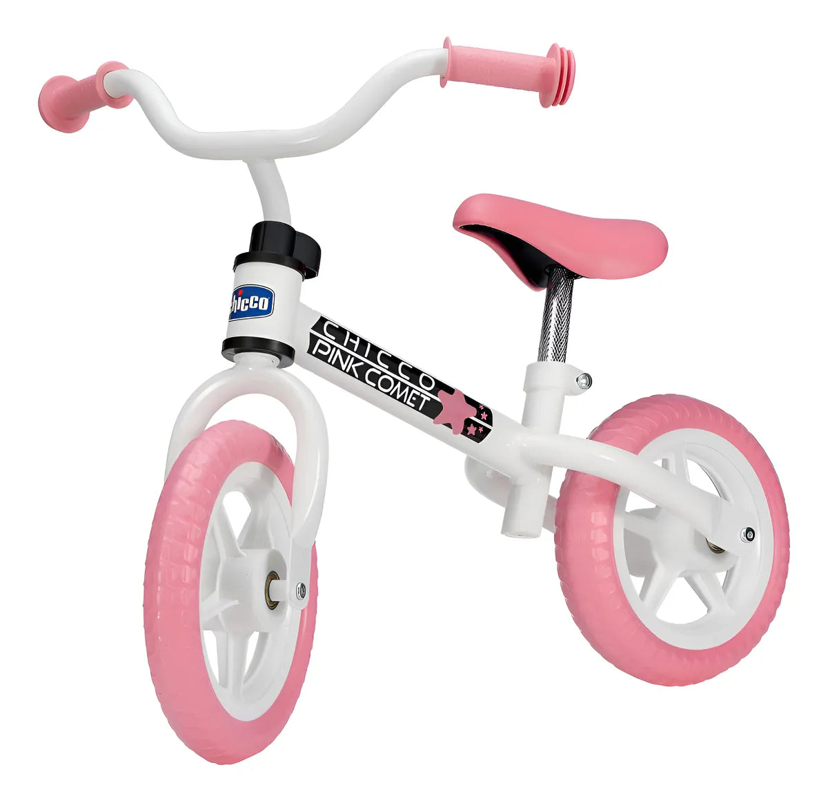 Chicco Primera Bicicleta Equilibrio Pink Comet Rosa Con Blanco