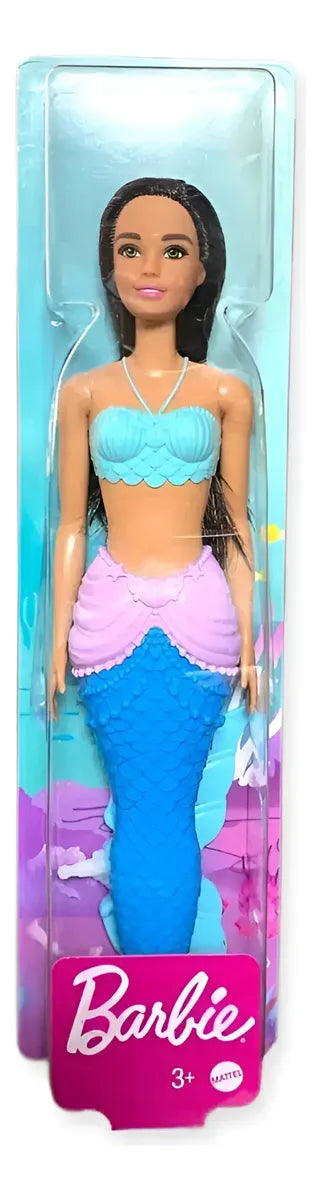 Muñeca Barbie Sirena Basica Hgr04 Mattel