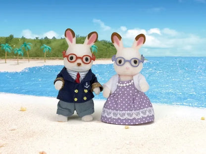 Sylvanian Conejos Abuelos De Chocolate 5190sy