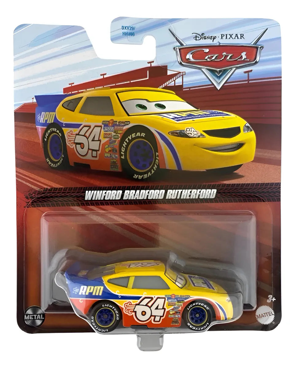 Disney Pixar Cars Auto Escala 1:55 Dxv29 Mattel