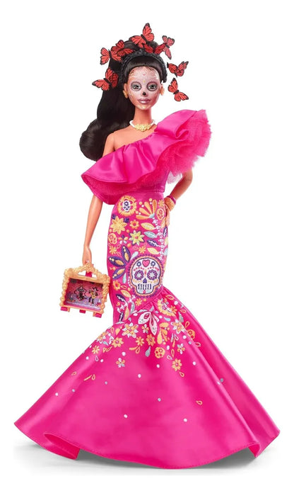 Muñeca Barbie Dia De Muertos Edición Limitada Hjx14 Mattel
