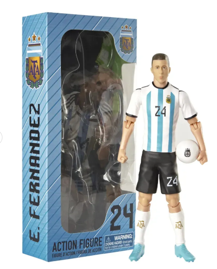 Figura De Accion Enzo Fernandez Producto Oficial AFA 3699