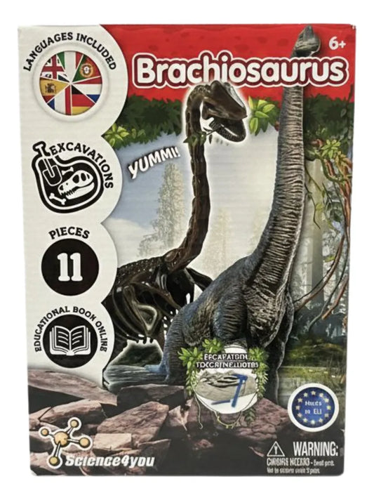 Science4you Excavación De Fósiles Brachiosaurus 80004130
