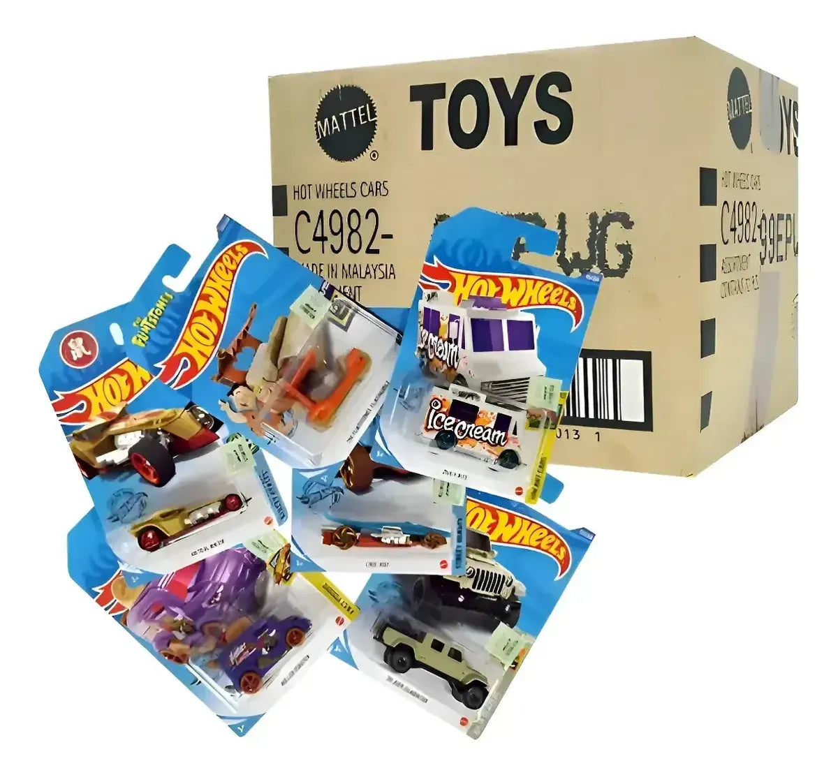 Caja Hot Wheels Surtidos X 72