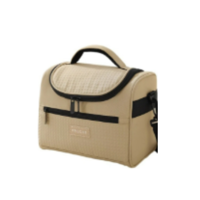 Bolso Lunchera Gris Kl1186 Shine Gris