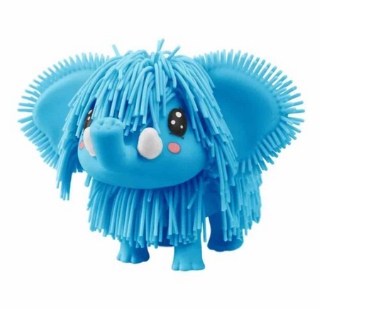 Peludito Shine Elefante Azul Con Movimiento Y Sonido Jp009