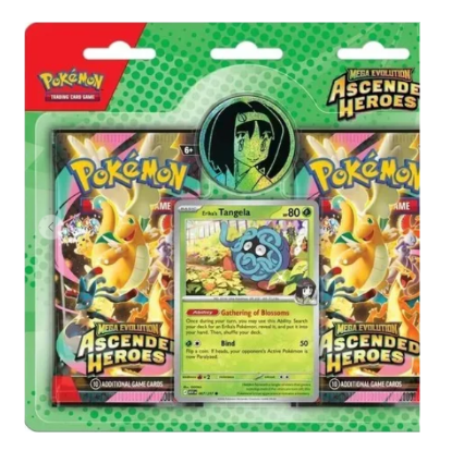 Pokémon TCG - Mega Evolution - Ascended Héroes Erika o Larry Ingles - Surtido 1716