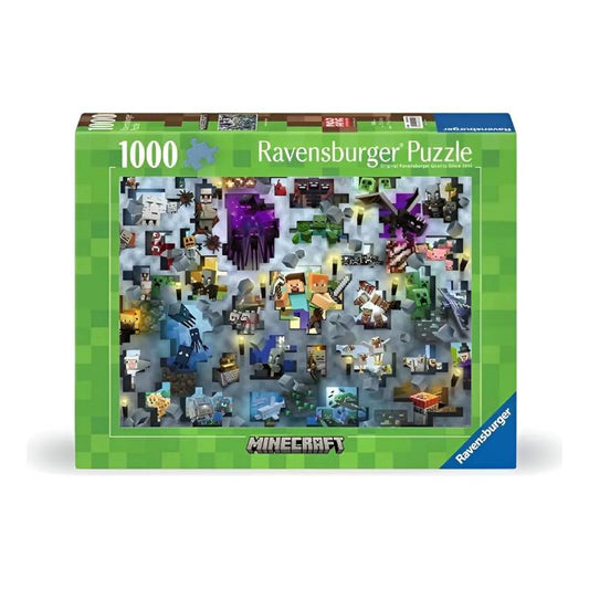 Ravensburger Puzzle 1000 Pzs Minecraft Mobs 12000422
