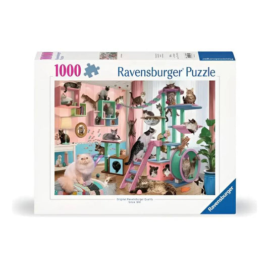 Ravensburger Puzzle 1000 Pzs Cat Tree Heaven 12000875