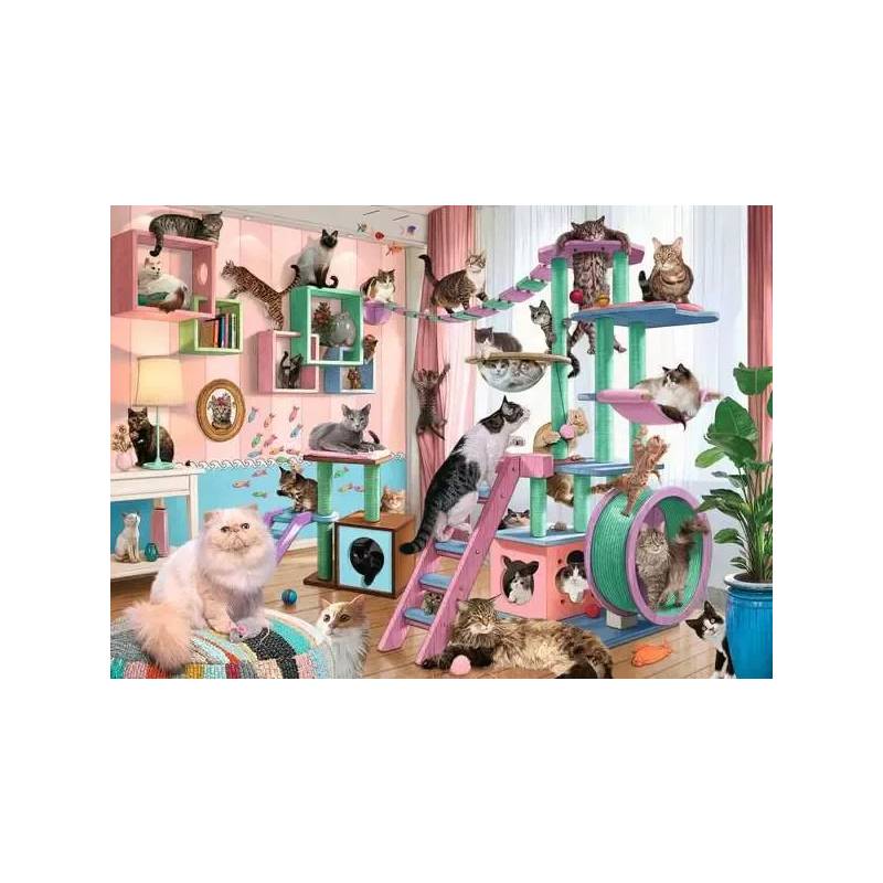 Ravensburger Puzzle 1000 Pzs Cat Tree Heaven 12000875