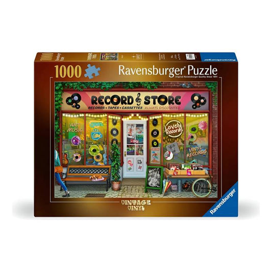 Ravensburger Puzzle 1000 Pzs Vintage Vinyl 12000250