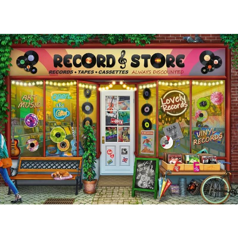 Ravensburger Puzzle 1000 Pzs Vintage Vinyl 12000250