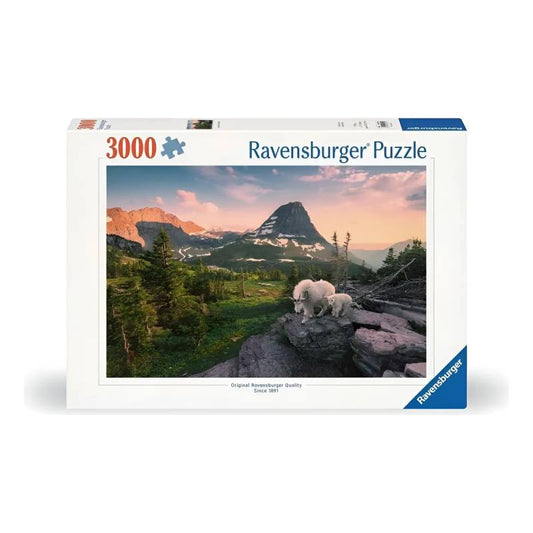 Ravensburger Puzzle 3000 Pzs Alpine Goat With Baby 12000809
