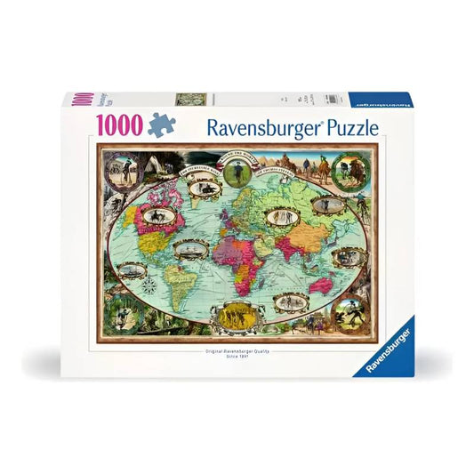 Ravensburger Puzzle 1000 Bicycle Ride Around 12000569