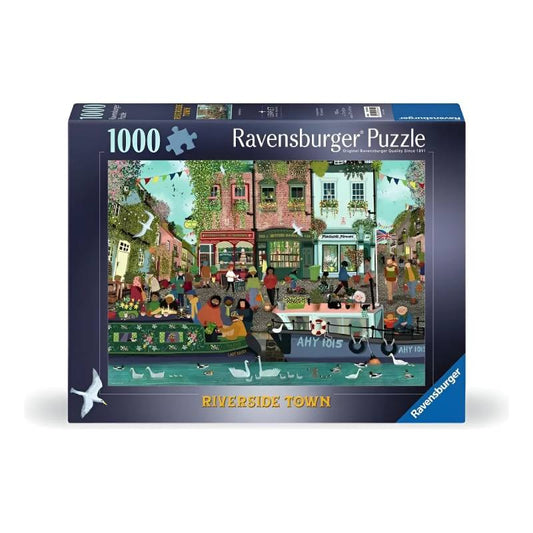 Ravensburger Puzzle 1000 Pzs Riverside Town 12000814